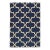 Pasargad DC Navy Blue Modern Hand Knotted Rug For Sale