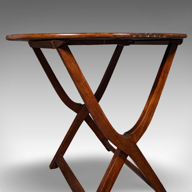 Antique Garden Party Serving Table, English, Folding, Lounge, Veranda, Victorian For Sale - Image 10 of 10