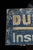 Industrial Antique Dunphy Insurance Painted Tin Sign For Sale - Image 3 of 9