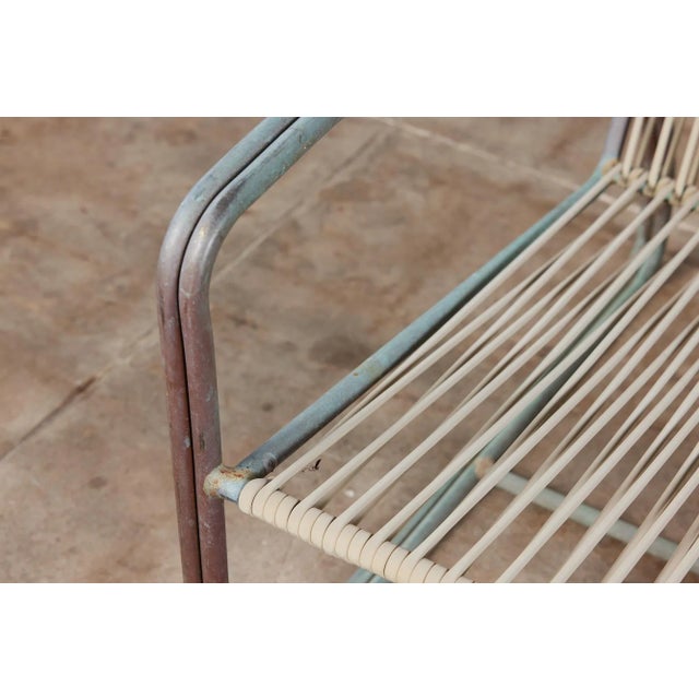 Walter Lamb for Brown Jordan Bronze Patio Three Seater Sofa For Sale - Image 11 of 13