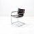 Vintage Visitor Chair in Brown Leather by Marcel Breuer, 1970s For Sale - Image 10 of 10