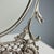 Silver Table Mirror in Silver Metal For Sale - Image 8 of 12