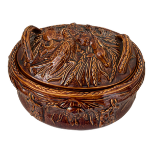 Mid 20th Century English Wild Game Lidded Tureen