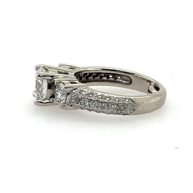Contemporary Late 20th Century 1.15 H VS1 RB GIA Ring, Size 5 For Sale - Image 3 of 4