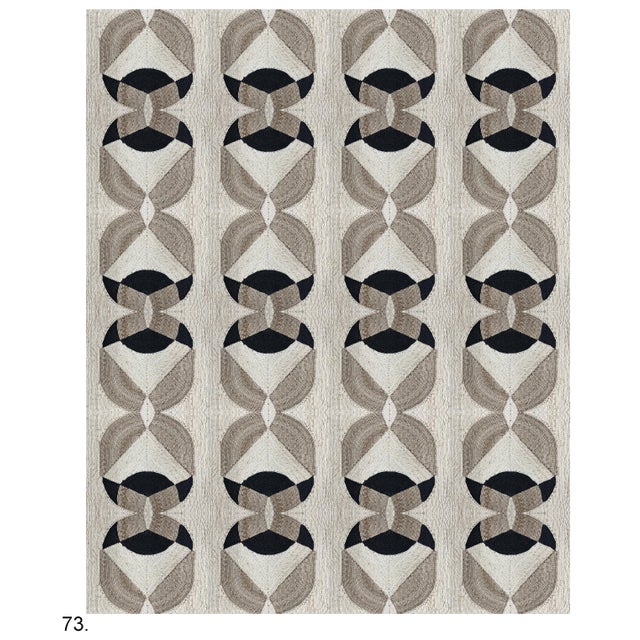 Custom Hand Made Abaca Fibre Premium Quality Rugs Sample2x2Ft. For Sale - Image 9 of 18