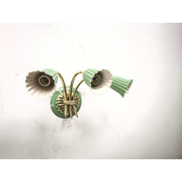 Sputnik Wall Light from Tre Luci, 1940s, in Very Good conditions. Designed 1920 to 1949 Up to 250V (Europe/UK...