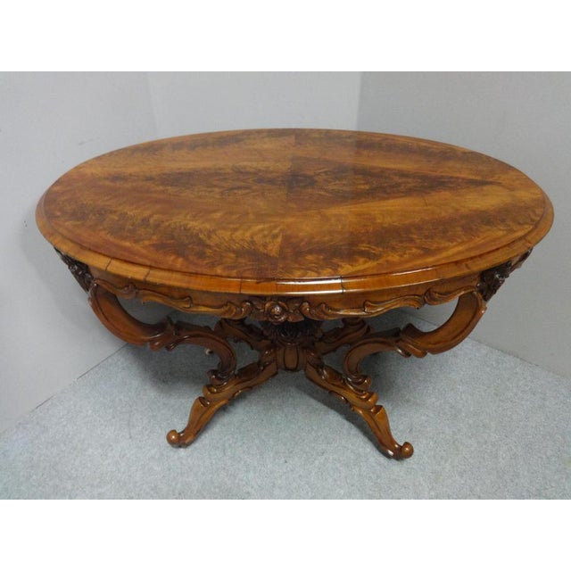 Victorian Mahogany Centre Table For Sale - Image 10 of 10