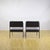 1940s Faux Leather and Metal Frame Chairs, 1940s, Set of 2 For Sale - Image 5 of 9