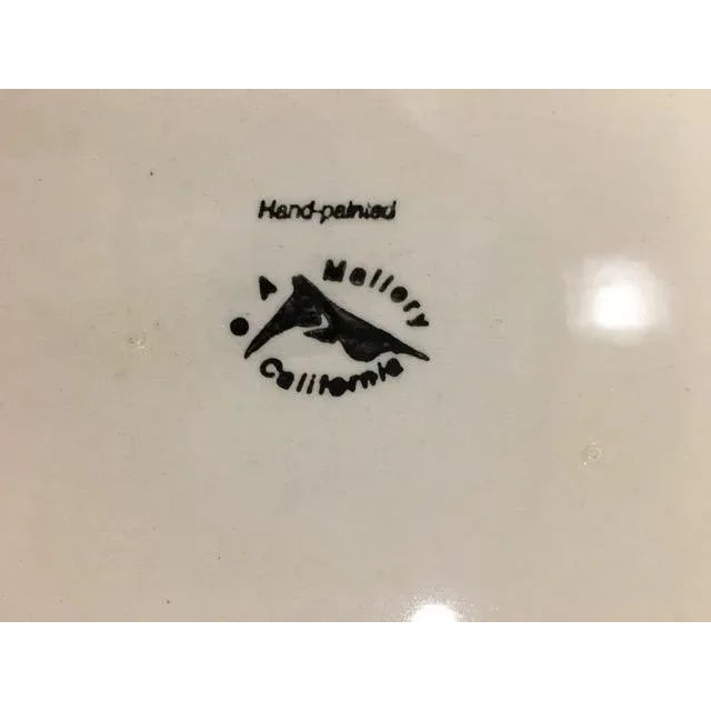 This is such a fun piece. Really MOD! It is in Mint condition and is very rare. Would look great hung up too. There is a...