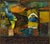 Besso Bakradze Unpredictable Criterion 1993 Signed Abstract Oil Painting Canvas For Sale - Image 4 of 8