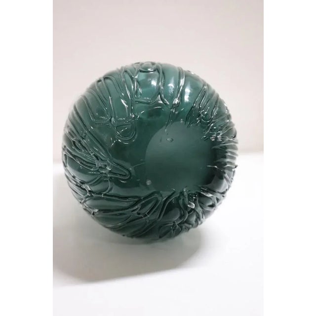 Murano Artistic Glass Vase, 1970s For Sale - Image 6 of 14