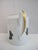 1980s Lynn Chase Leopard Cat Design Jaguar Jungle Porcelain 24k Gold Creamer Pitcher For Sale - Image 5 of 10