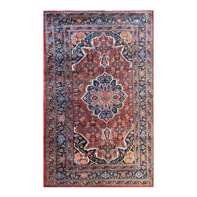 Antique Persian Bidjar Rug For Sale