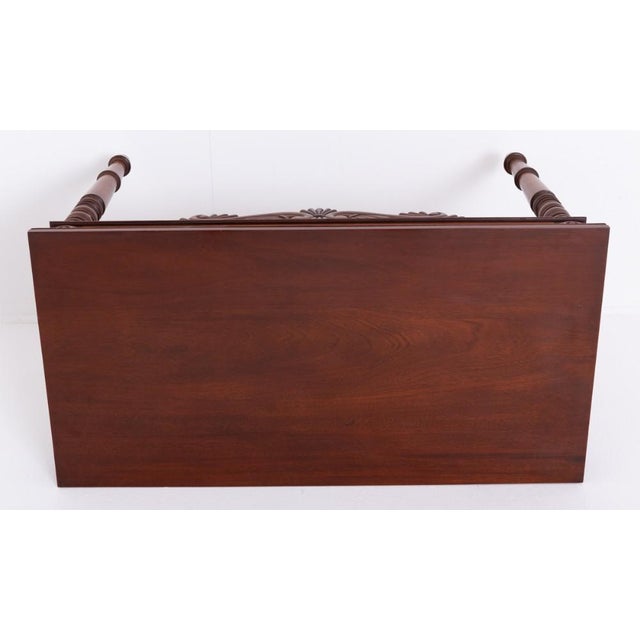 19th Century William IV Console Table in Mahogany For Sale - Image 4 of 8