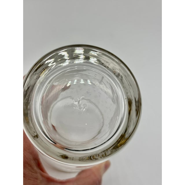 Vintage Libbey "Pines" Etched & Gold Rimmed Winter Scene Highball Glasses Set of 4 For Sale - Image 16 of 17