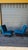 Mid-Century Petrol Blue Velvet Armchairs with Wooden Cross Legs, Italy, 1960s, Set of 2 For Sale - Image 4 of 8