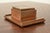 A beautiful Arts & Crafts period sterling silver on bronze inkwell By Silver Crest (the mark of Smith Metal Arts Co.), an...