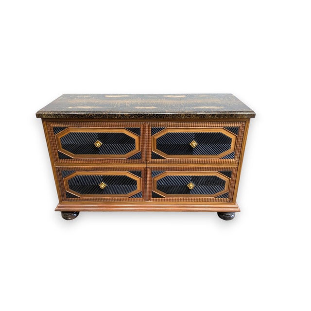 Gold Custom Vanity Cabinets and Shower Set Ensemble - 17 Piece Set For Sale - Image 8 of 18