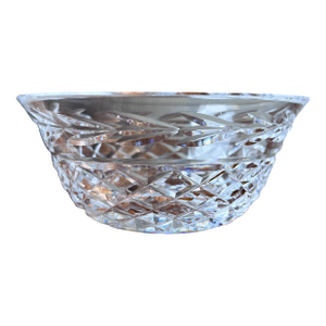 Late 20th Century Waterford Crystal Glandore Pattern Bowl 5"