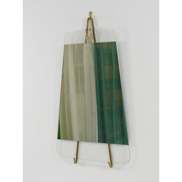 Vienna Brass Wall Mirror by Carl Auböck, Austria, 1950s For Sale - Image 18 of 18