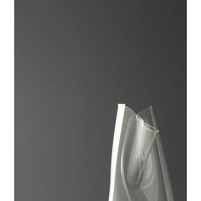 Plastic Partisans Gweilo Han Gr Golden Led Profile Floor Lamp for Parachilna For Sale - Image 7 of 11