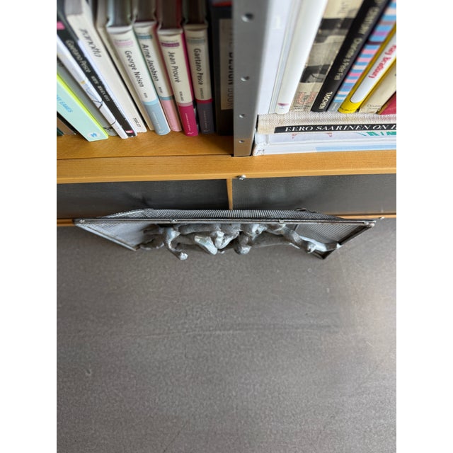 Frederic Weinberg Vintage Brutalist Metal Soccer Wall Sculpture Weinberg Soviet Style Fifa For Sale - Image 4 of 15
