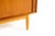 Wood 1960s Danish Modern Mid Century Compact Teak Credenza Console — Tambour Doors — Hans C. Andersen For Sale - Image 7 of 10