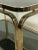 1980s Italian Rolling Trolley in Gold Metal, 1980s For Sale - Image 5 of 10
