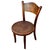 Victorian Early 20th Century Vienna Secession Sculpted Oak Side Chair W/ Carved Backrest, Attributed to Jacob & Josef Kohn For Sale - Image 3 of 6