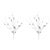Rustic Birch Twig with Pine Spray (Set of 2) For Sale - Image 3 of 3