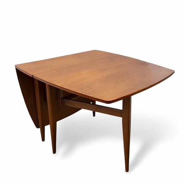 Mid-Century Teak Drop-Leaf Dining Table from Elliotts of Newbury, 1960s For Sale - Image 9 of 9