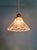 1920s Art Deco Pendant Light in Transparent Grooved Glass from Holophane, 1920s For Sale - Image 5 of 12
