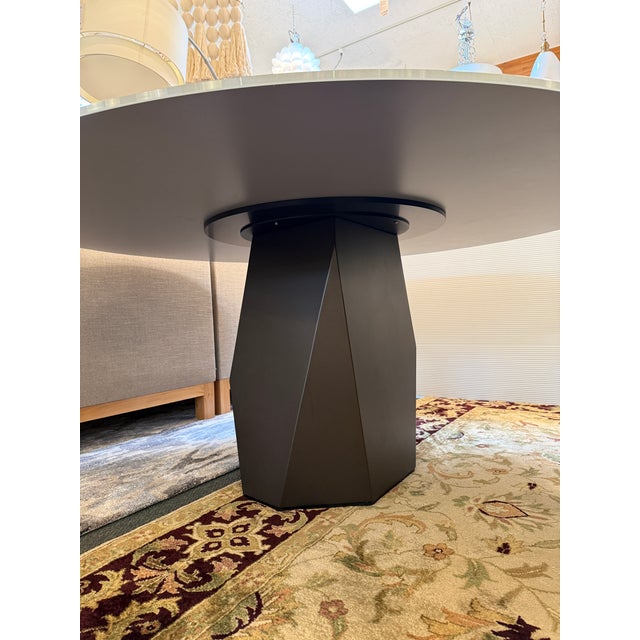 Gianluigi Landoni for Sovet Italia Deod Dining Table, 67 Inch For Sale - Image 11 of 18