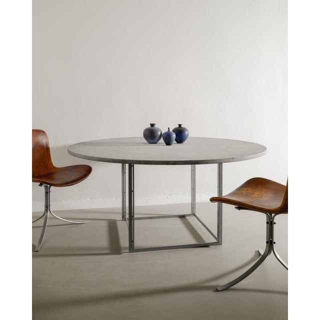 Mid-Century Modern Danish PK54 Dining Table by Poul Kjaerholm & E. Kold Christensen, 1960s For Sale - Image 3 of 7