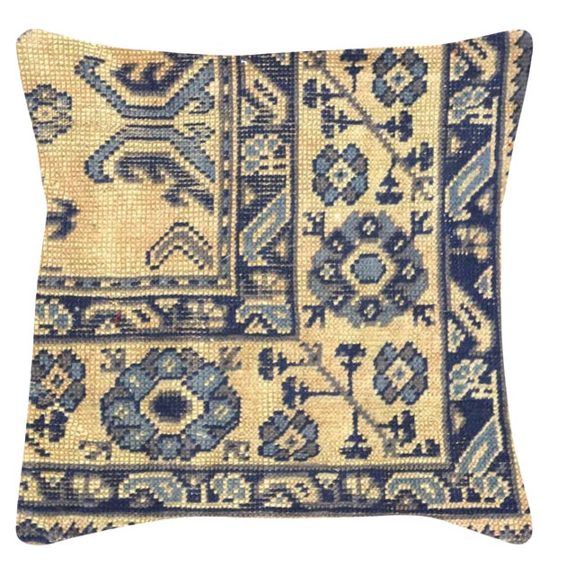 1960s Turkish Oushak Pillow For Sale