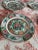 Hollywood Regency Famille Rose Medallion Hand Painted Porcelain Dinner Plates Set of 12 For Sale - Image 3 of 12