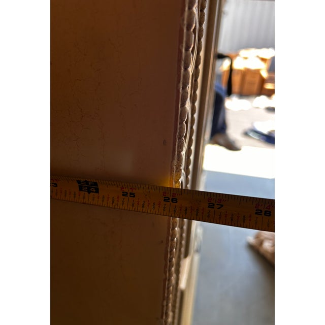 Wood 1990s Hand Painted Armoire For Sale - Image 7 of 15