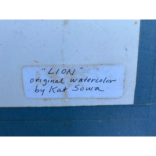 Paint Caribbean Watercolor by Kat Sowa For Sale - Image 7 of 8