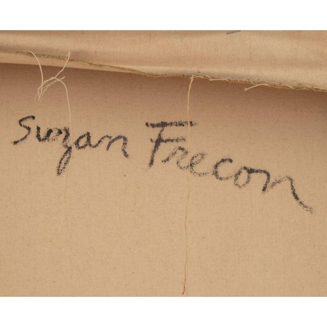 Textile Suzan Frecon "Red Painting Continuation", 1983 For Sale - Image 7 of 8