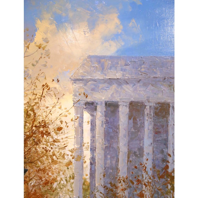 Mid-Century French Oil on Canvas Painting of “La Madeleine” Signed t.e. Pencke For Sale - Image 11 of 14