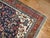 Traditional Antique Persian Square Navy Geometric Heriz Rug For Sale - Image 12 of 18