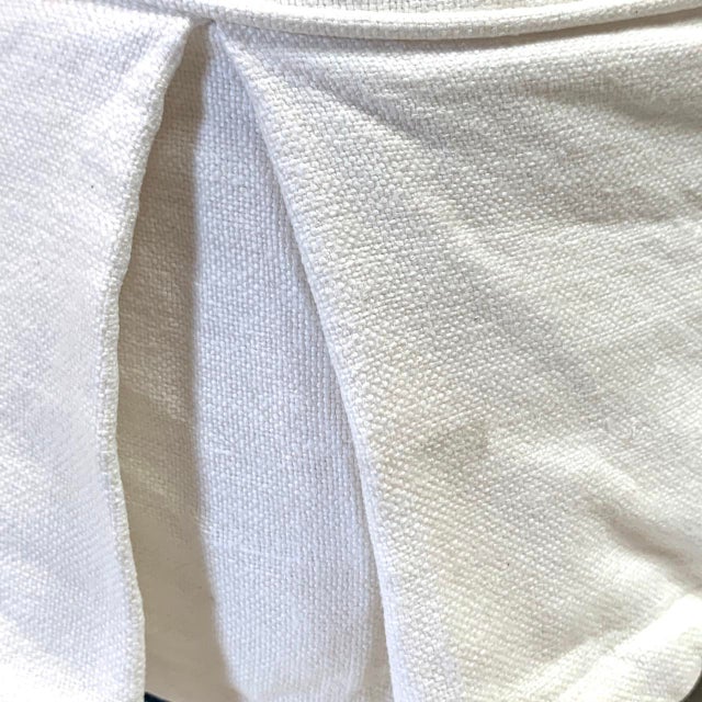 Restoration Hardware White Belgian Linen Slipcover Lounge Chair Chairish