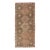 Turkish Kars Gallery Runner With Large Medallions in Red, Brown, Taupe, Tan 6'0 X 14'6 For Sale
