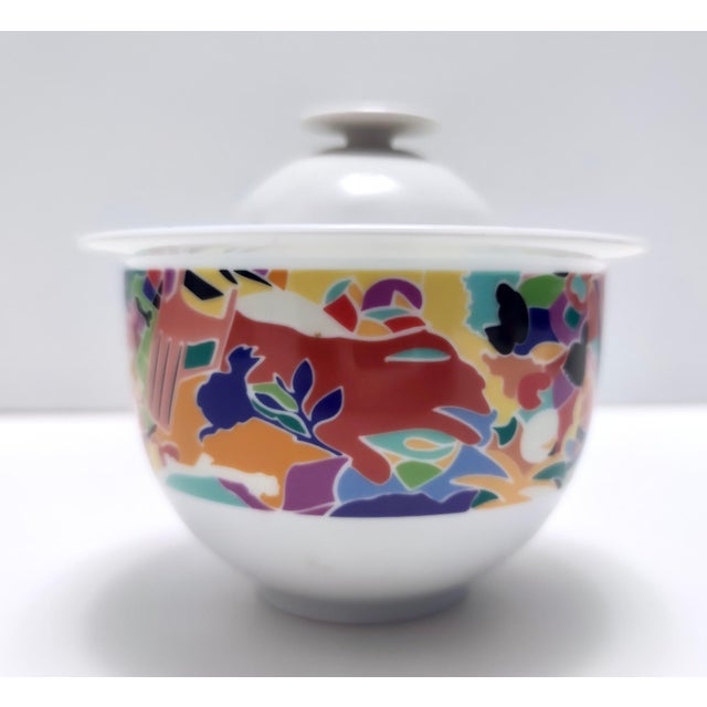 La Bella Tavola Breakfast Service attributed to Ettore Sottsass for Alessi, 1993, Set of 26 For Sale - Image 10 of 18