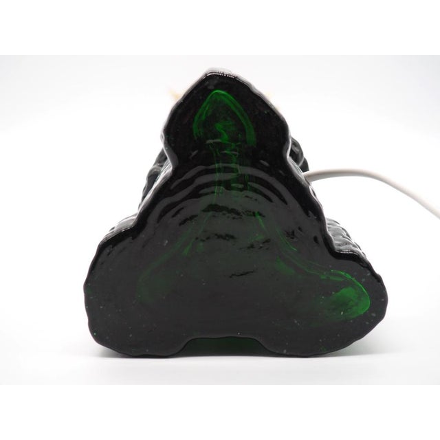 Glass Table Lamp by P. Kedelv for Reijmyre, 1960s For Sale - Image 12 of 15