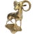 Highlight your decor with this magnificent, graceful brass Ram on base. This fine solid casting is beautifully made in a...
