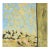 Contemporary Expressionist Cloudy Mountain Landscape Painting For Sale