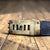 French Studded Leather Dog Collar with Brass Nameplate, 19th Century For Sale - Image 6 of 8