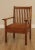 High Quality Antique Early 20th Century Oak Armchair in the Style of Stickley (Not Labeled)