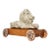 1975 Stoneware Circus Lion Sculpture by Jon Carlos Lopez For Sale